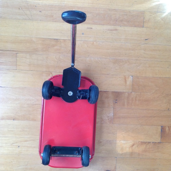 Little Red Racer Vintage Toy Wagon - Picture 9 of 11